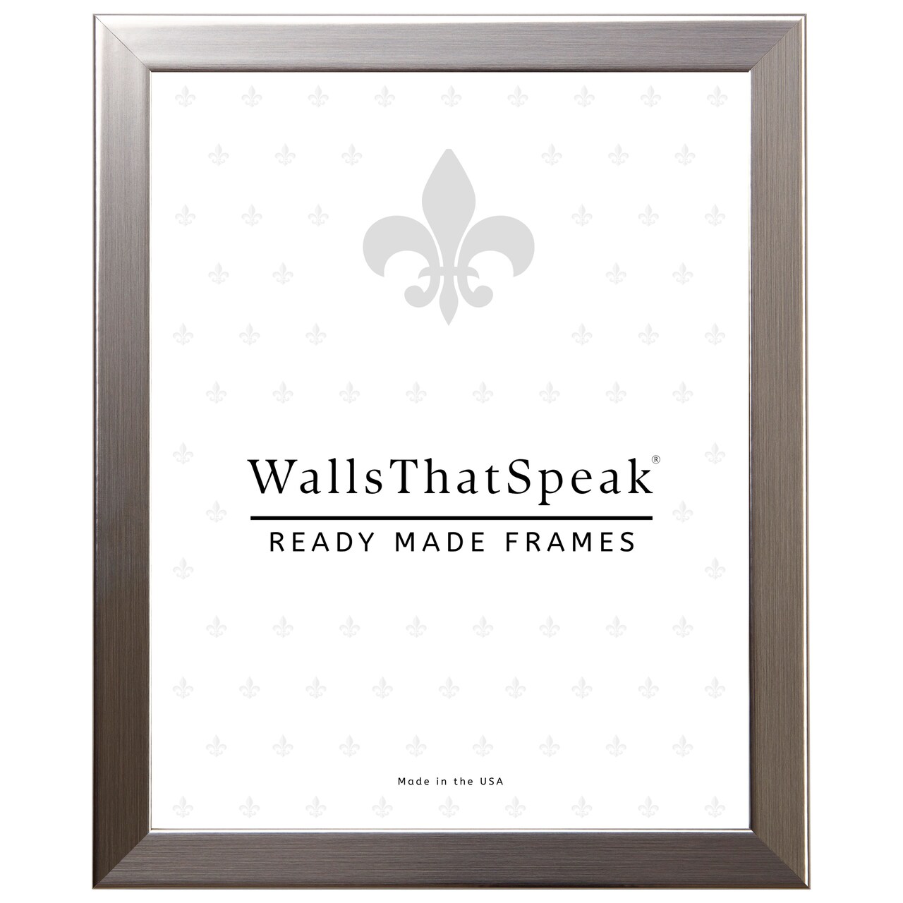 8x12 Picture Frame, Bauhaus 075 0.75 Inch MDF Moulding, Wall Display Frame for Art, Posters, or Photos by wallsthatspeak